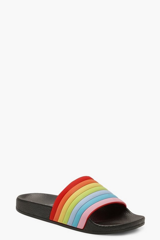 Rainbow Sliders | Boohoo