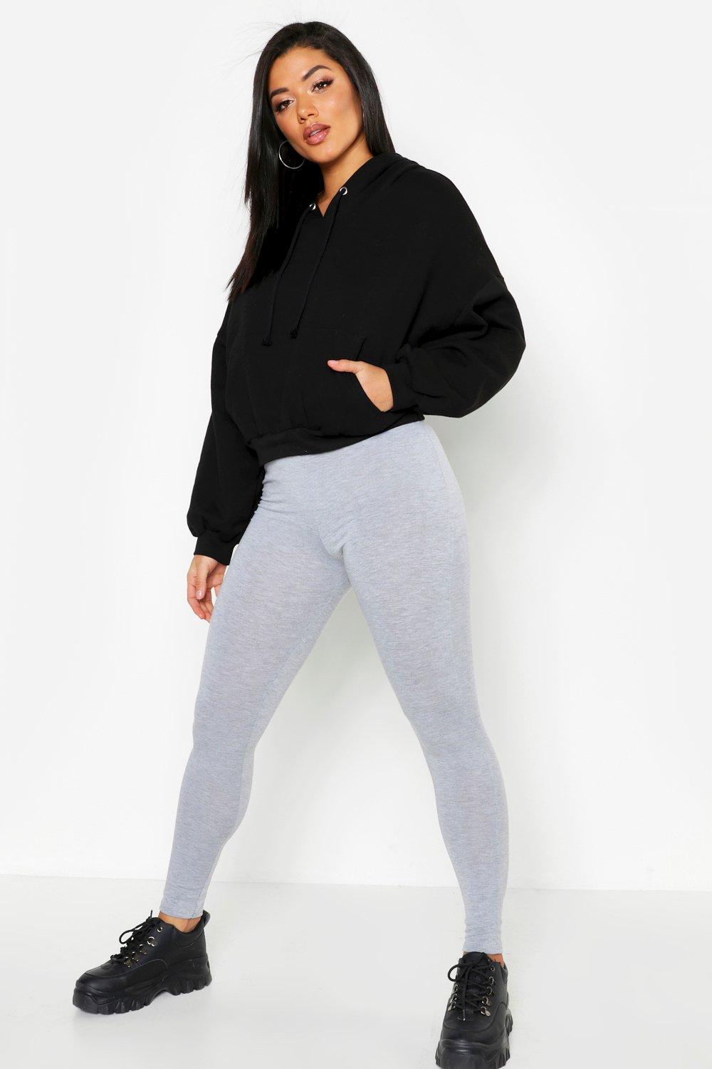 

Базовые леггинсы из джерси, Grey marl