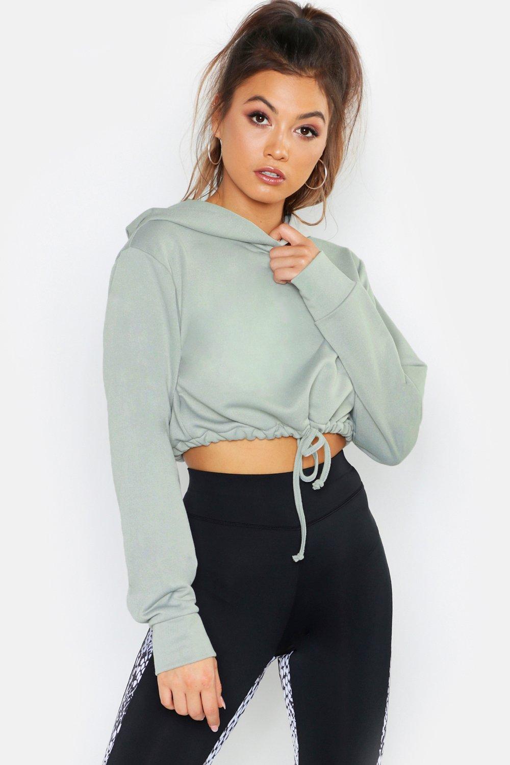 cropped hoodies