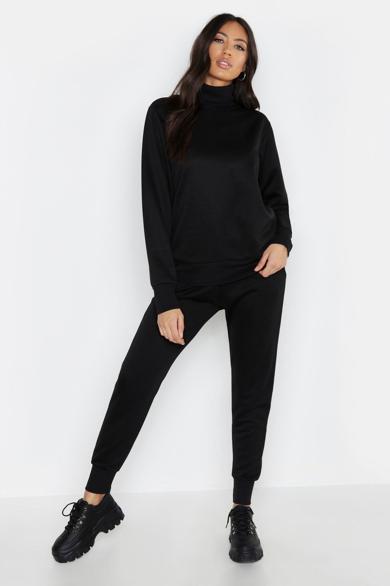 

Для спорта Свободные в области бедра джоггеры, Black