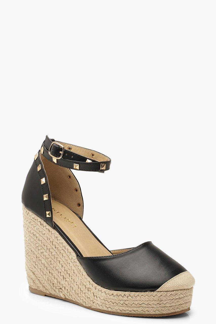 boohoo wedges