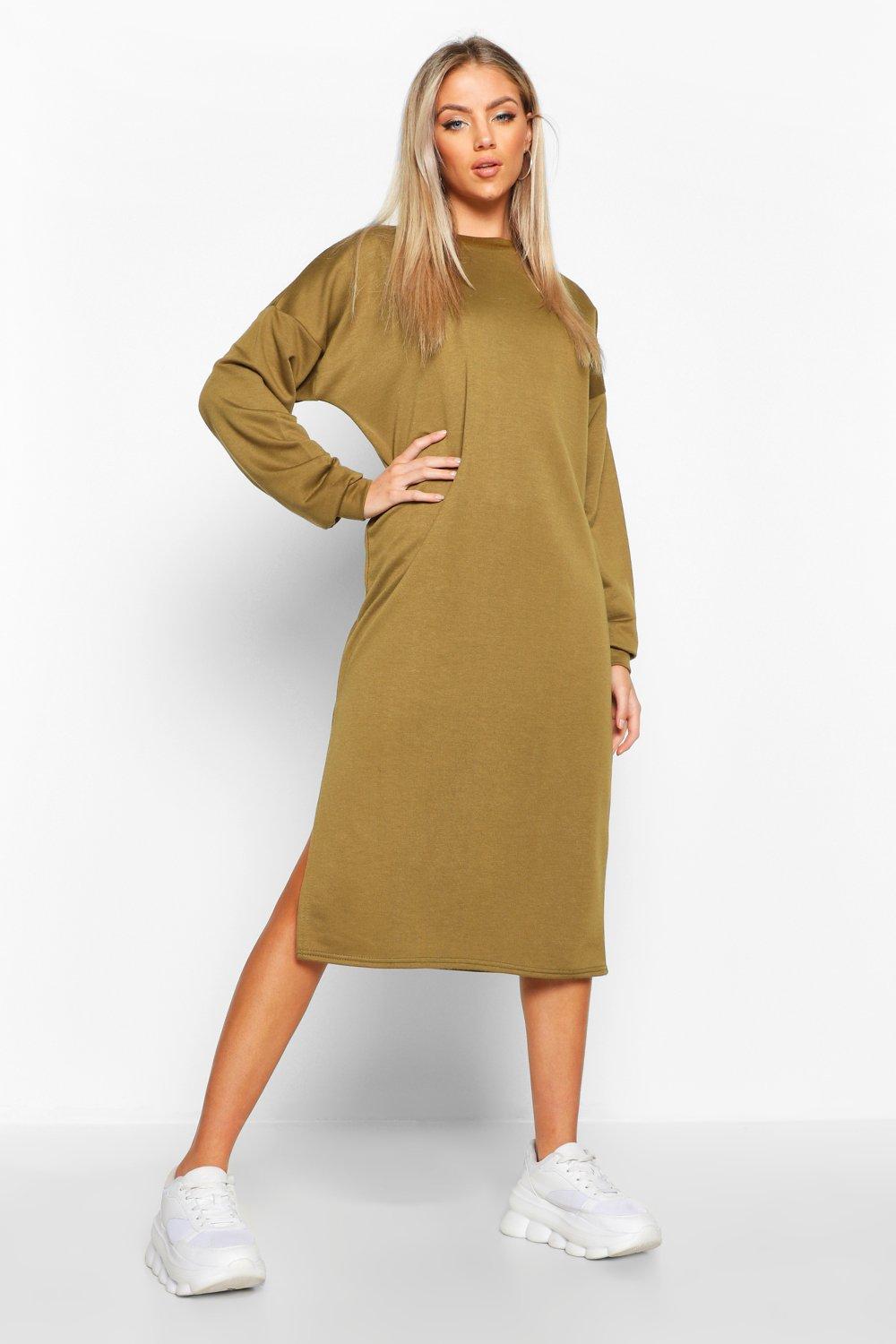 midi sweat dress