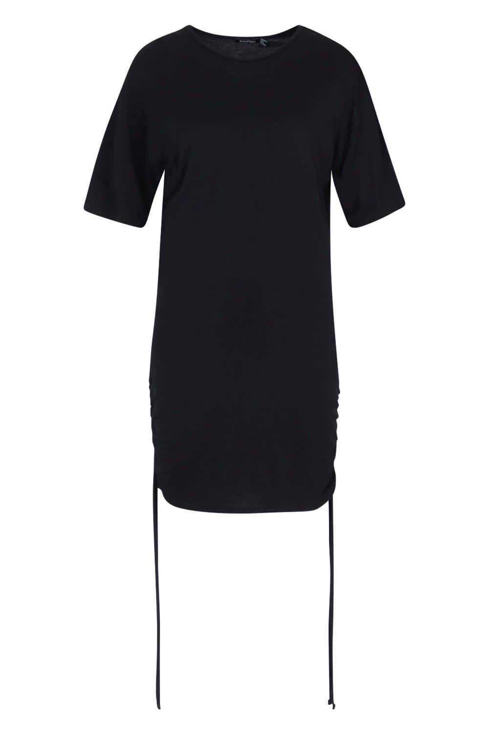ruched side shirt
