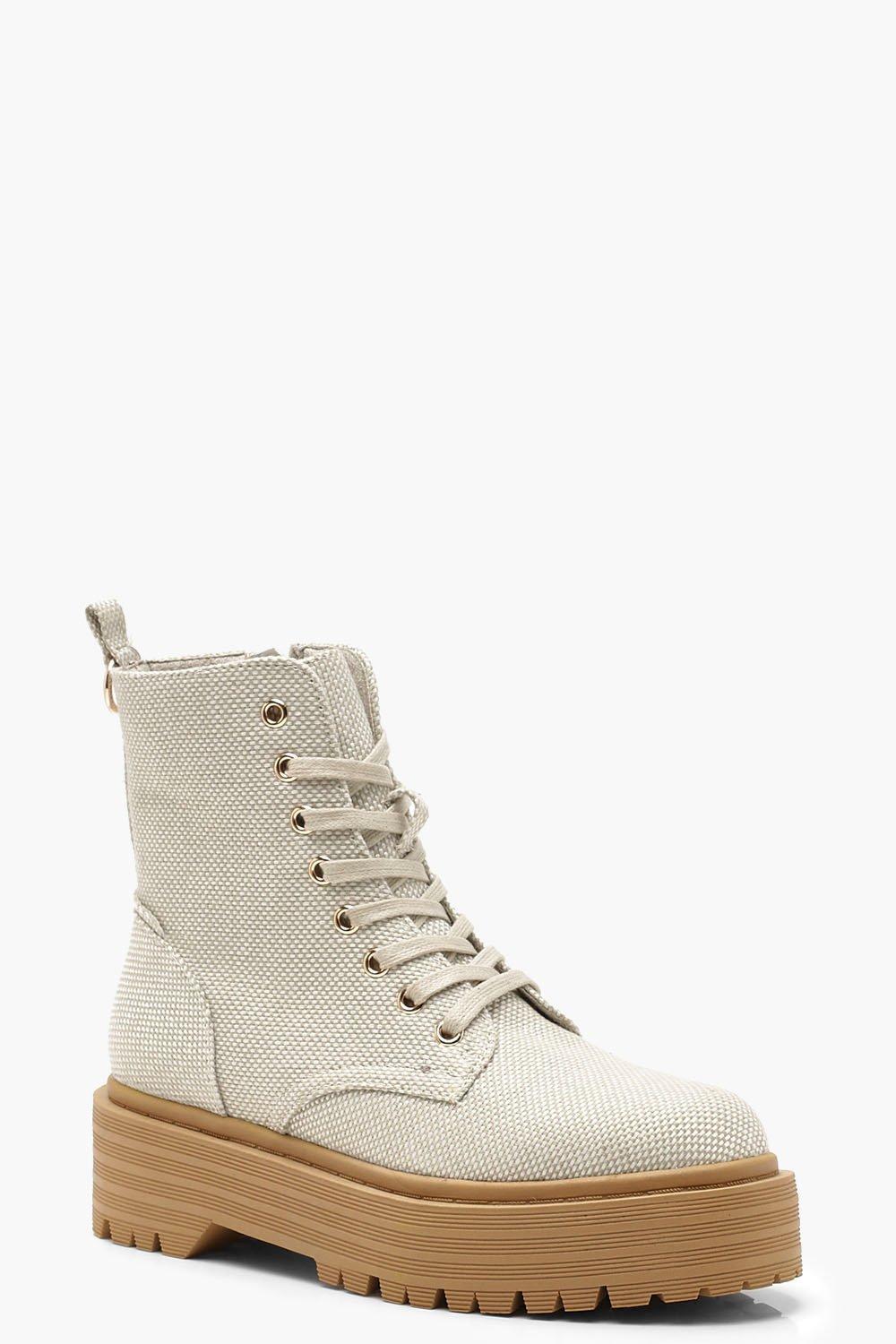 lace up hiker boots heel