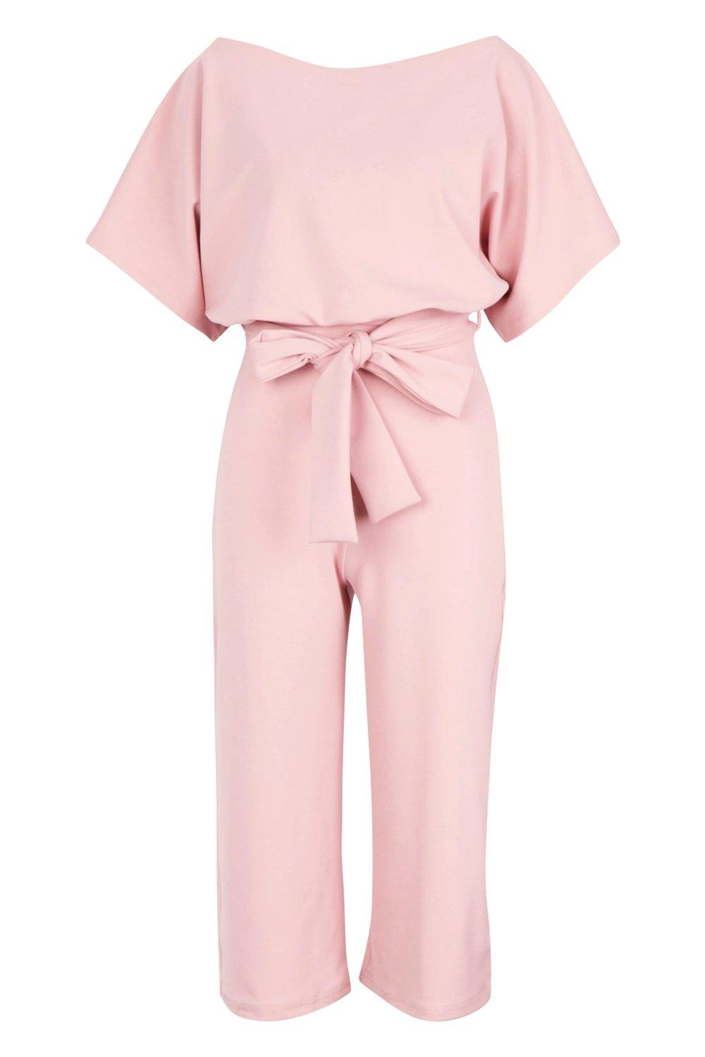 dusky pink jumpsuit