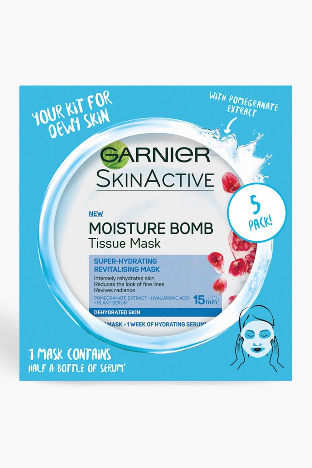

Листовая маска с гранатом Garnier, комплект из 5 штук, Blue