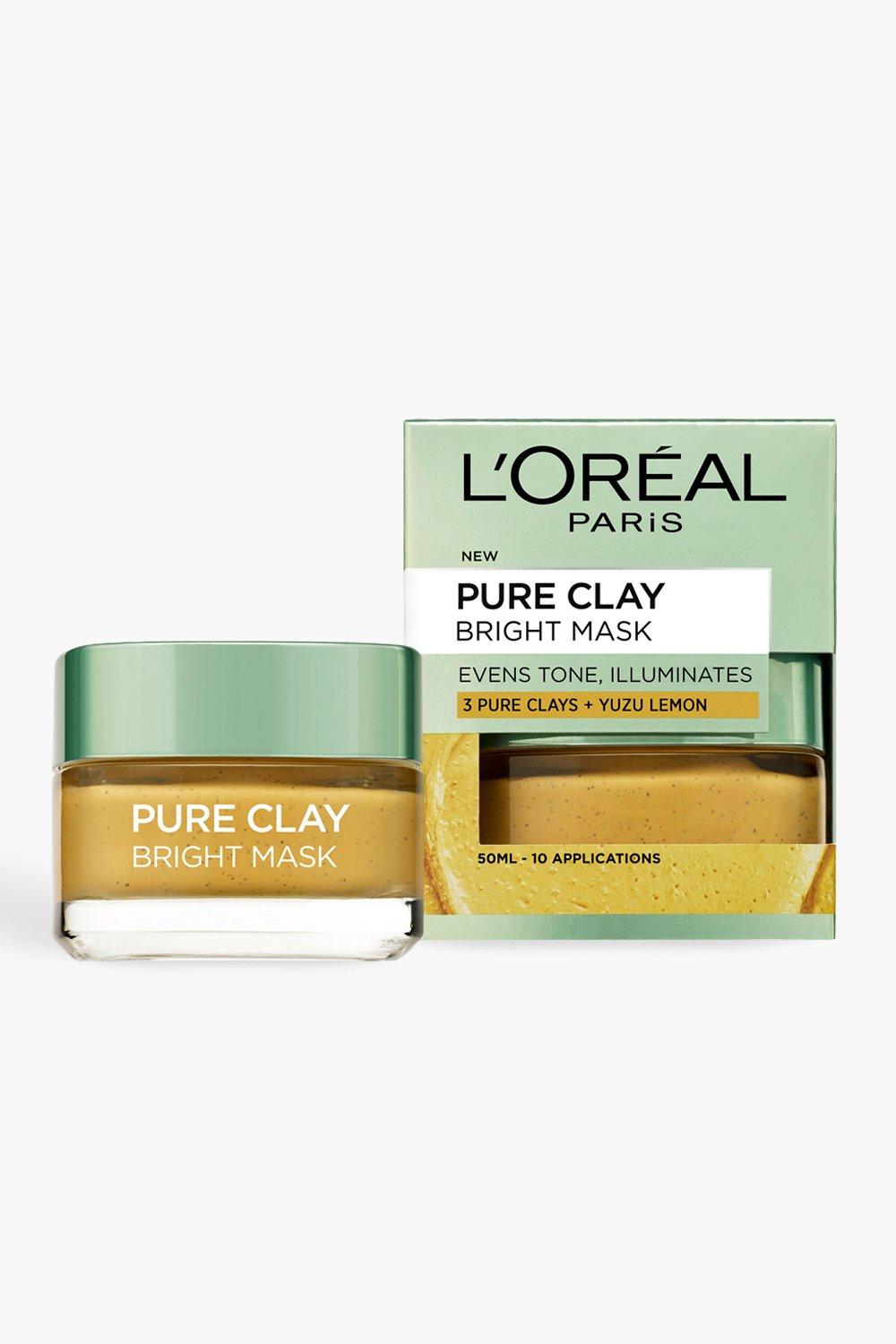 

Очищающая маска для лица, придающая сияние, с глиной, Loreal, Yellow