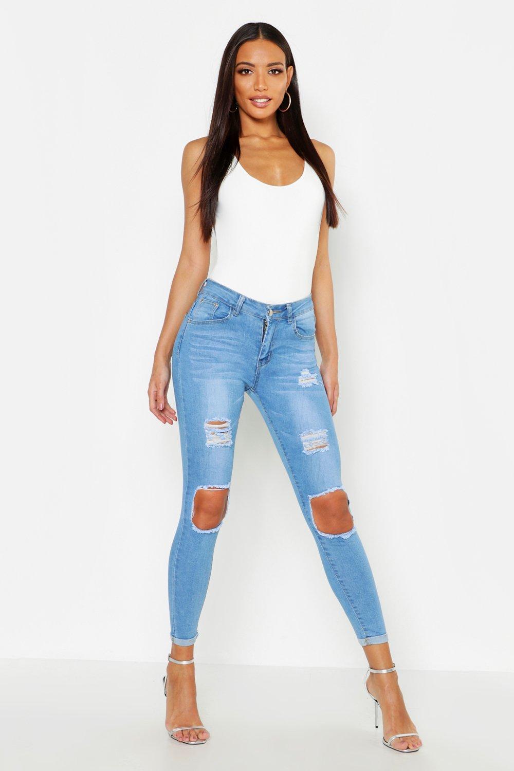 ripped skinny jeans nz