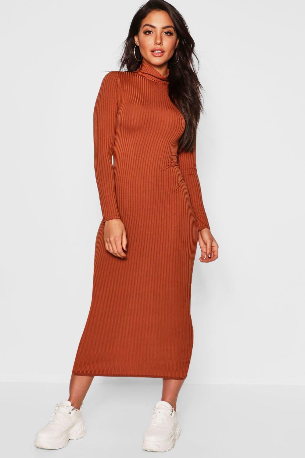 polo neck dress