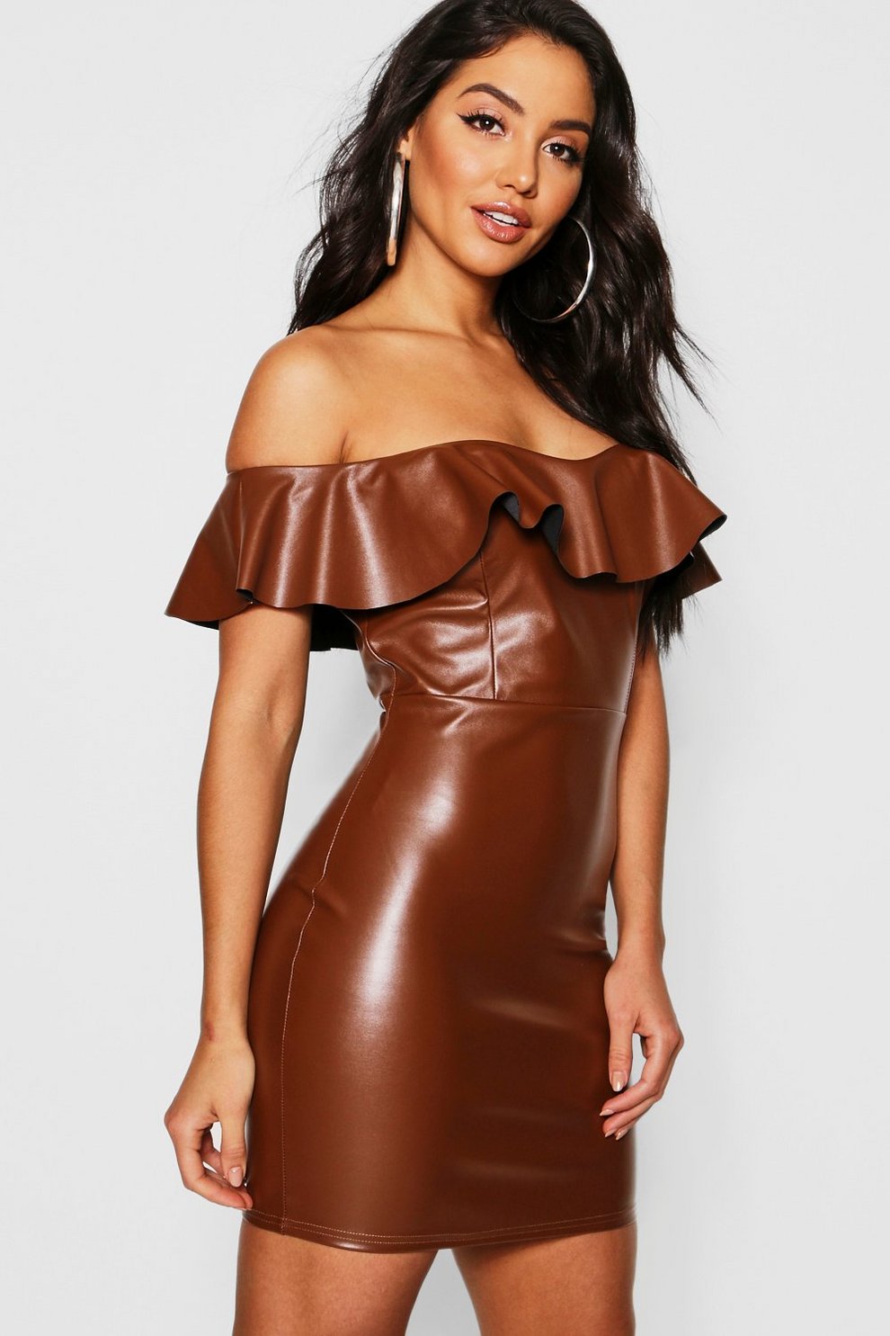 Ruffle Bodycon Dress