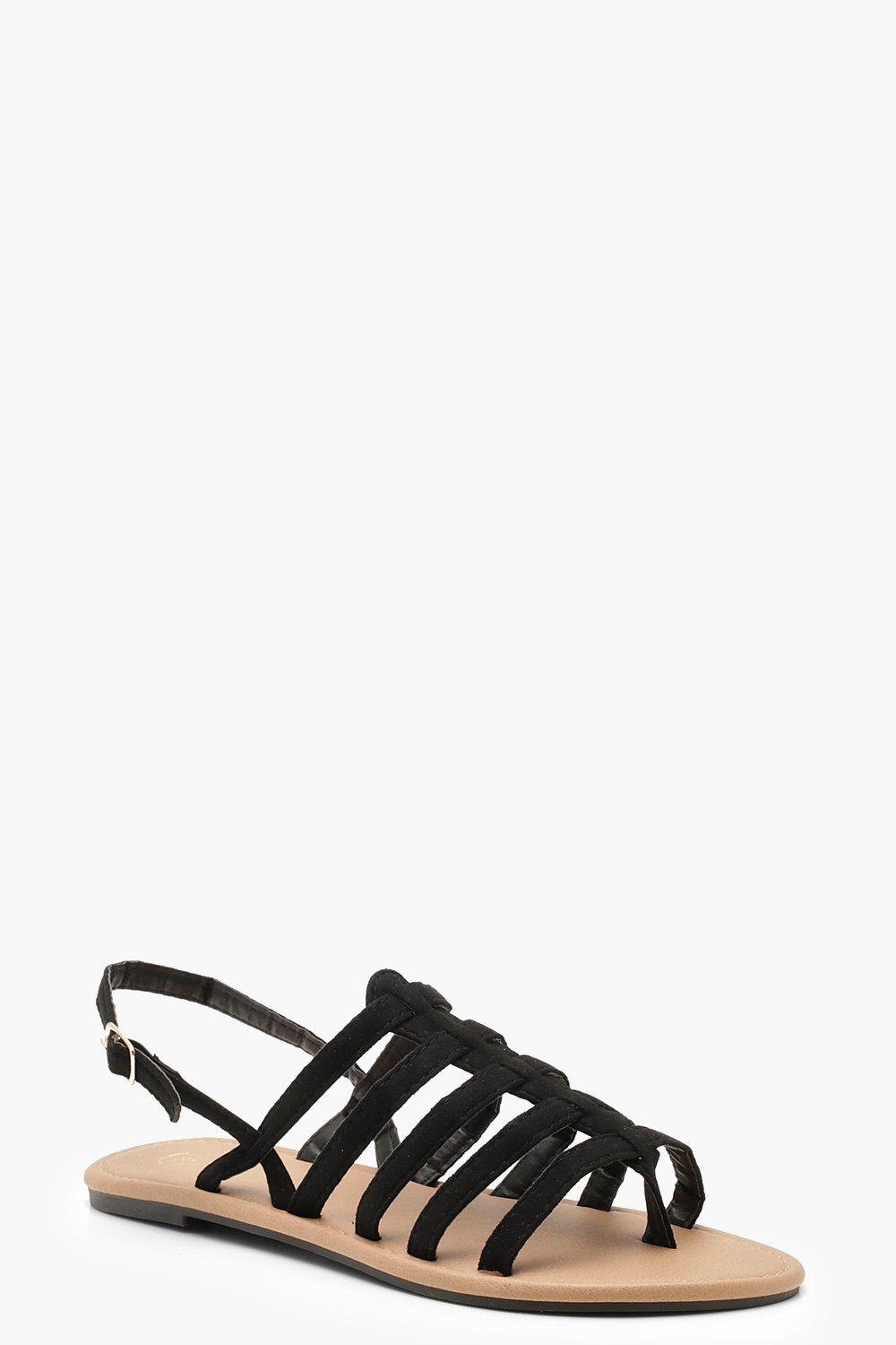 

Гладиаторские сандалии, Black