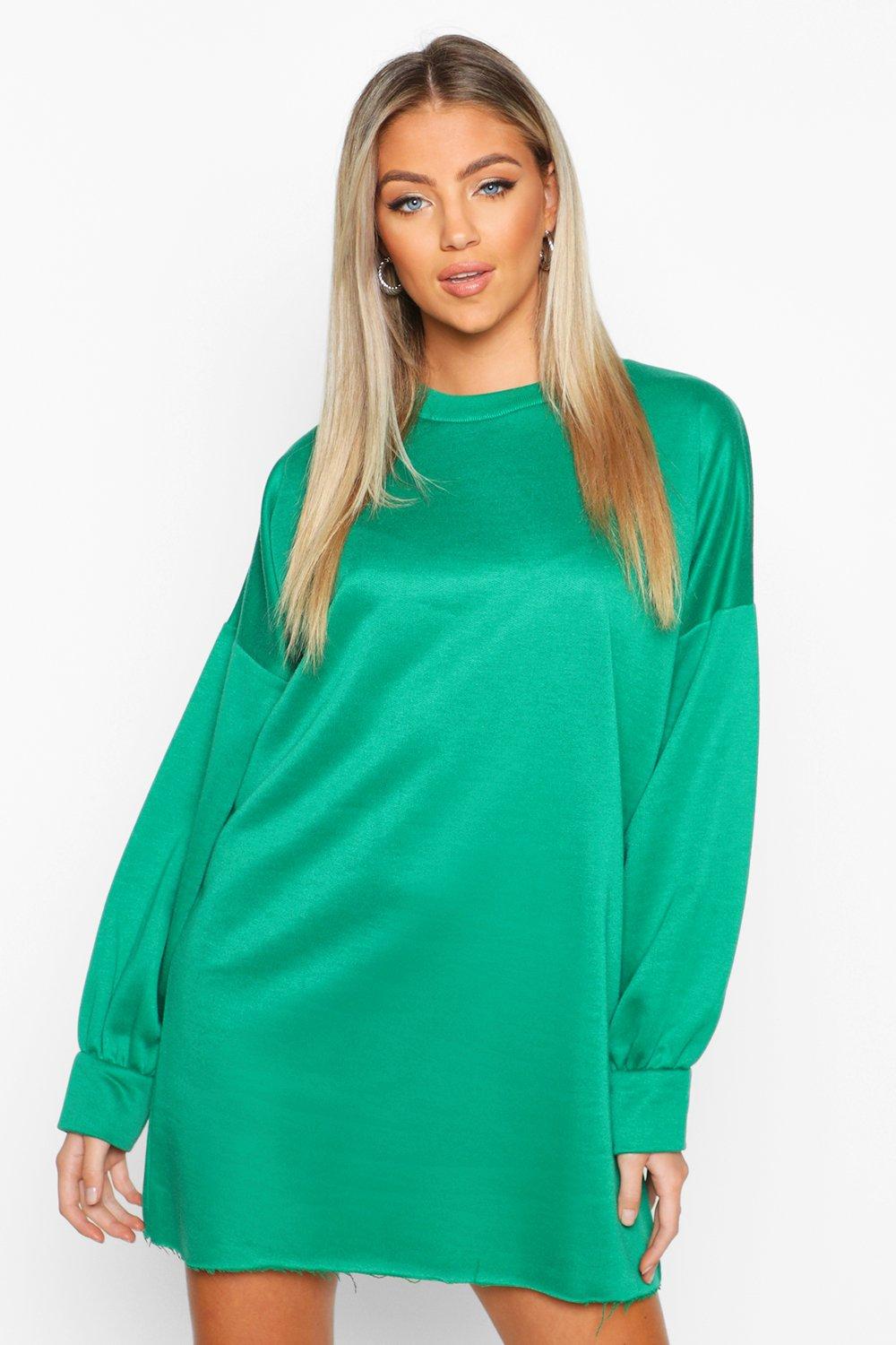 

Платье толстовка оверсайз Perfect, Dark green