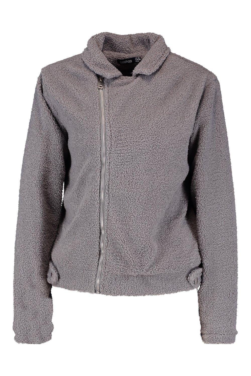 

Куртка авиатор из плюша, Taupe
