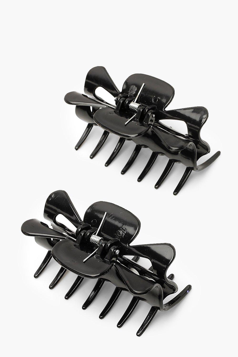 Click to view product details and reviews for Womens 2 Pack Black Hair Clips One Size Black.