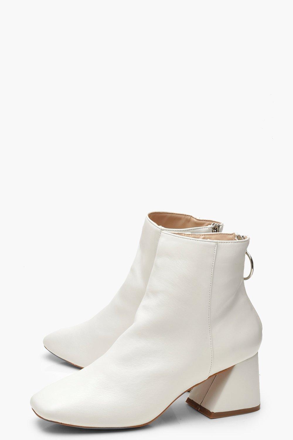 low block heel boots