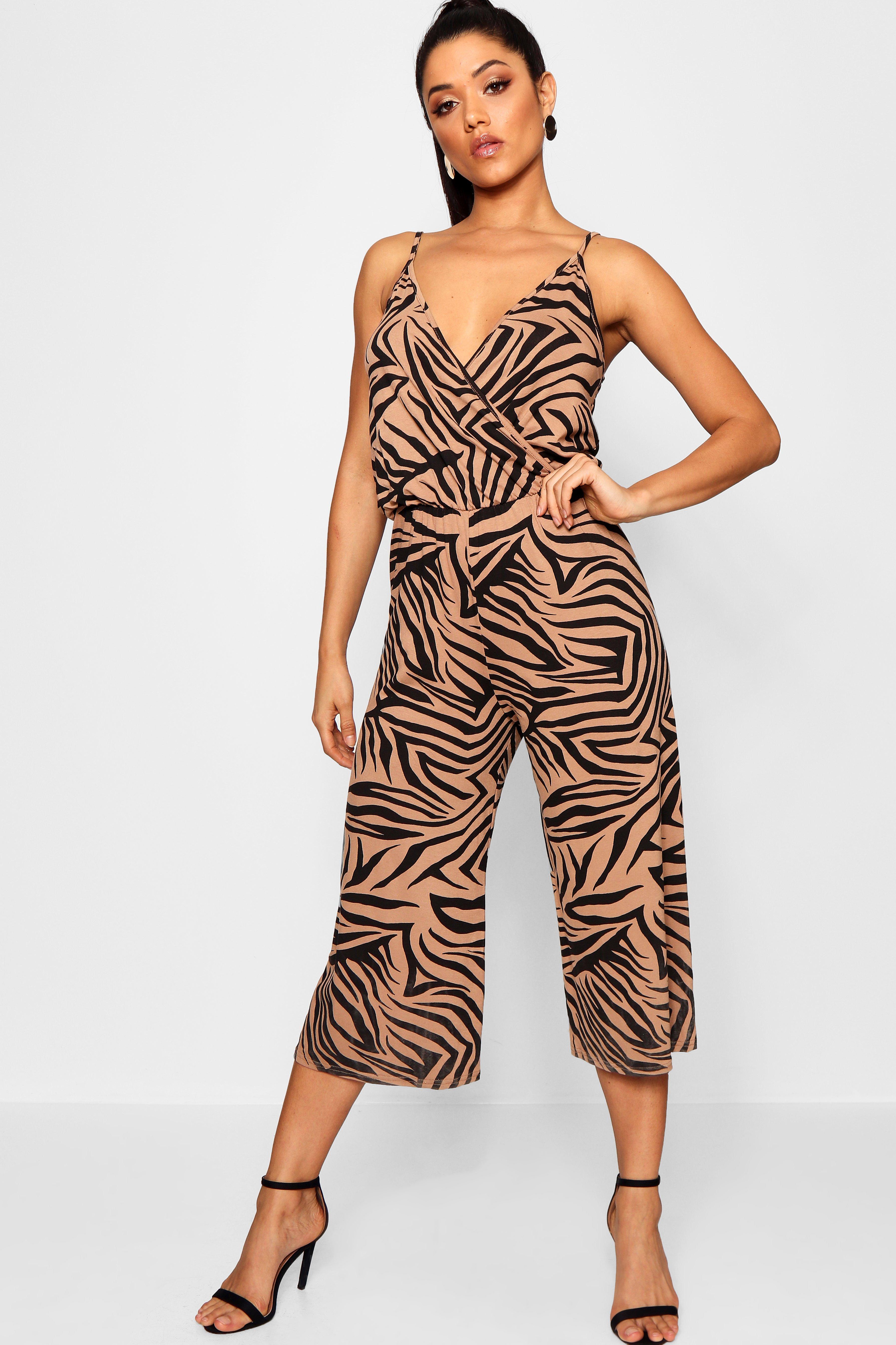 strappy culotte jumpsuit