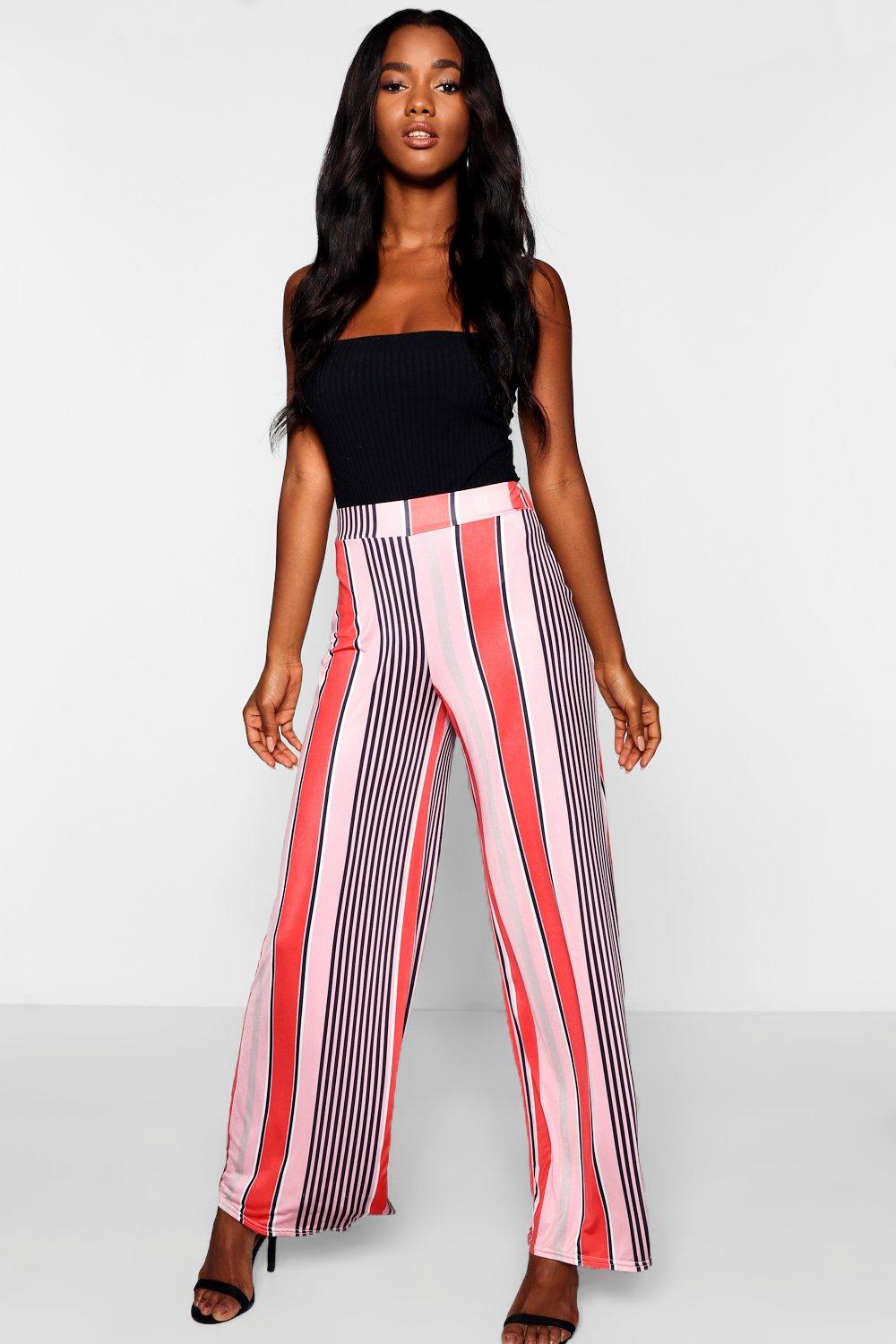 multi stripe trousers