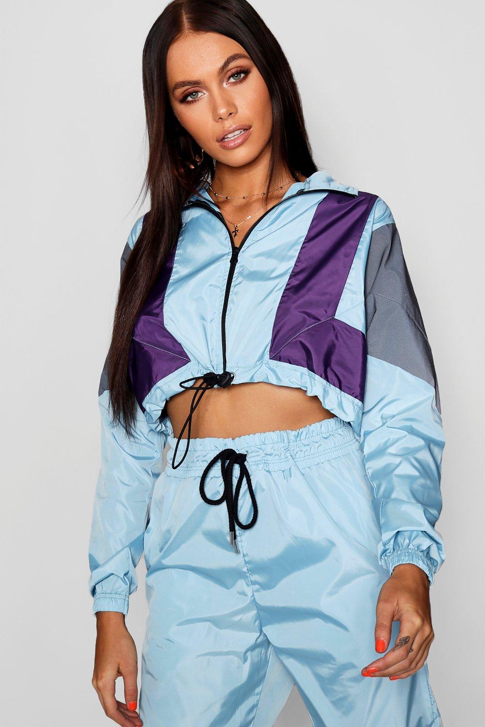 boohoo shell tracksuit