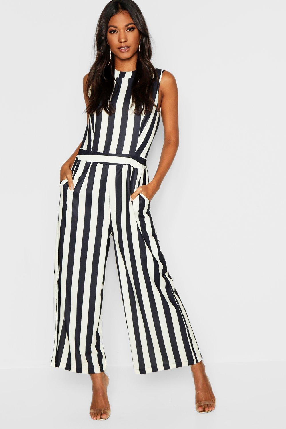 black jumpsuit boohoo