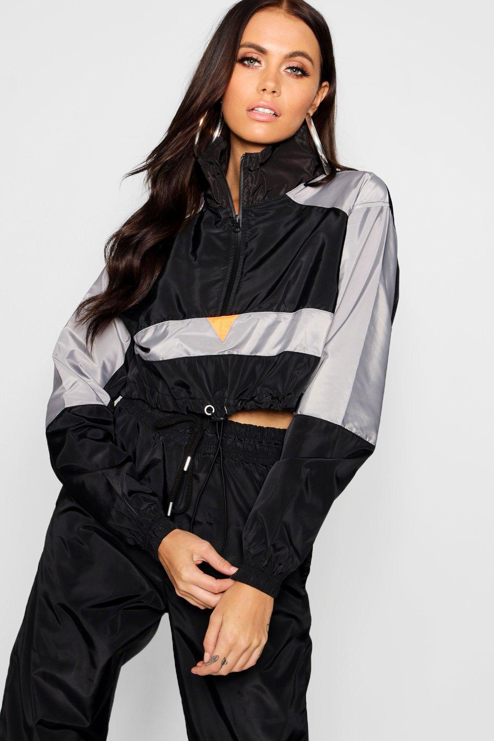 boohoo shell tracksuit