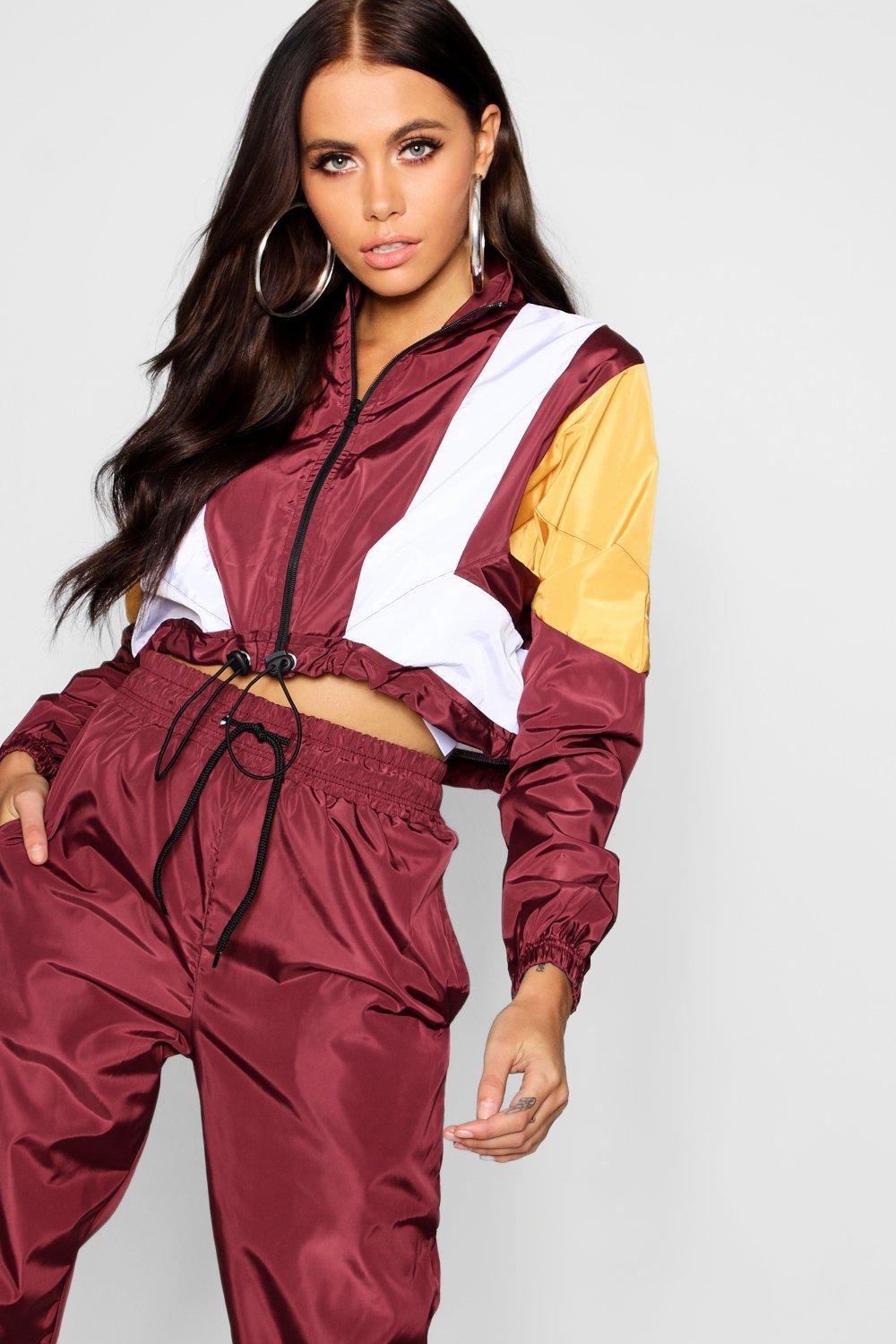 boohoo shell tracksuit