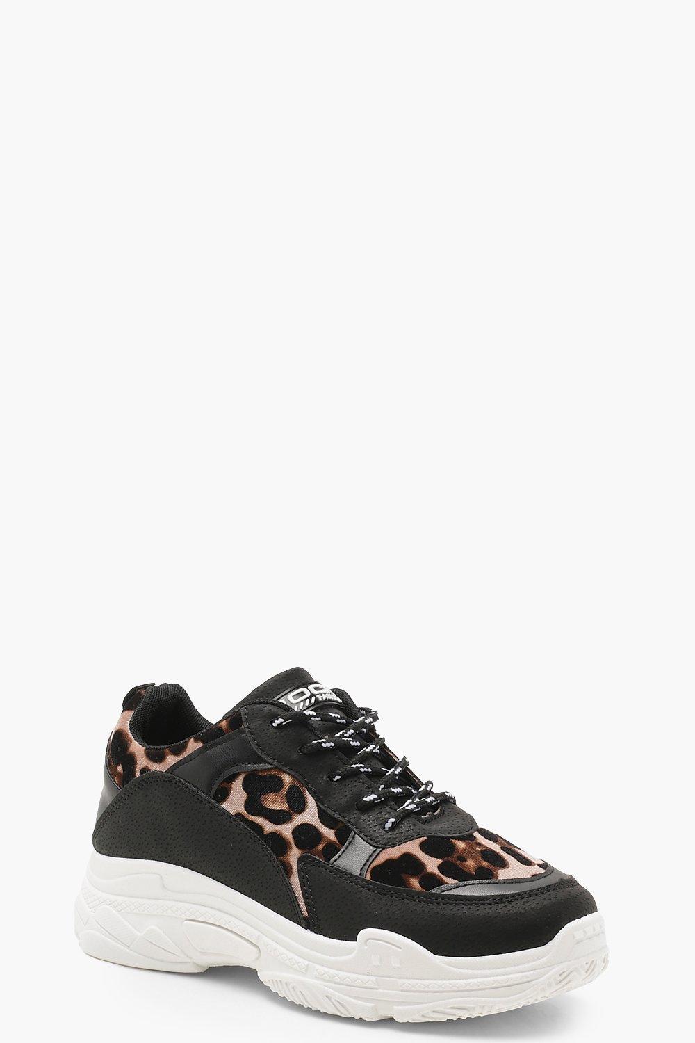 chunky sneakers leopard