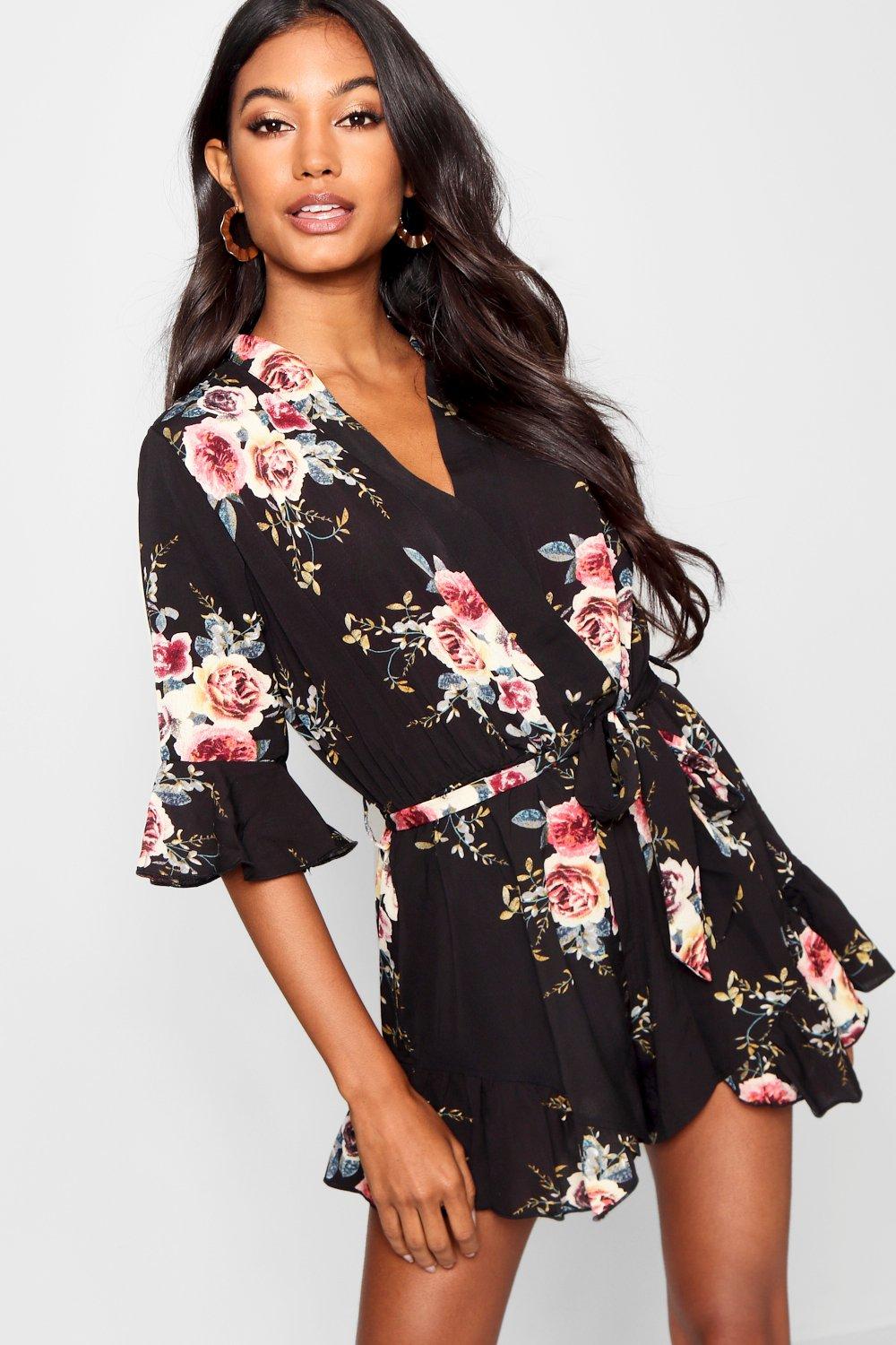 floral playsuit australia