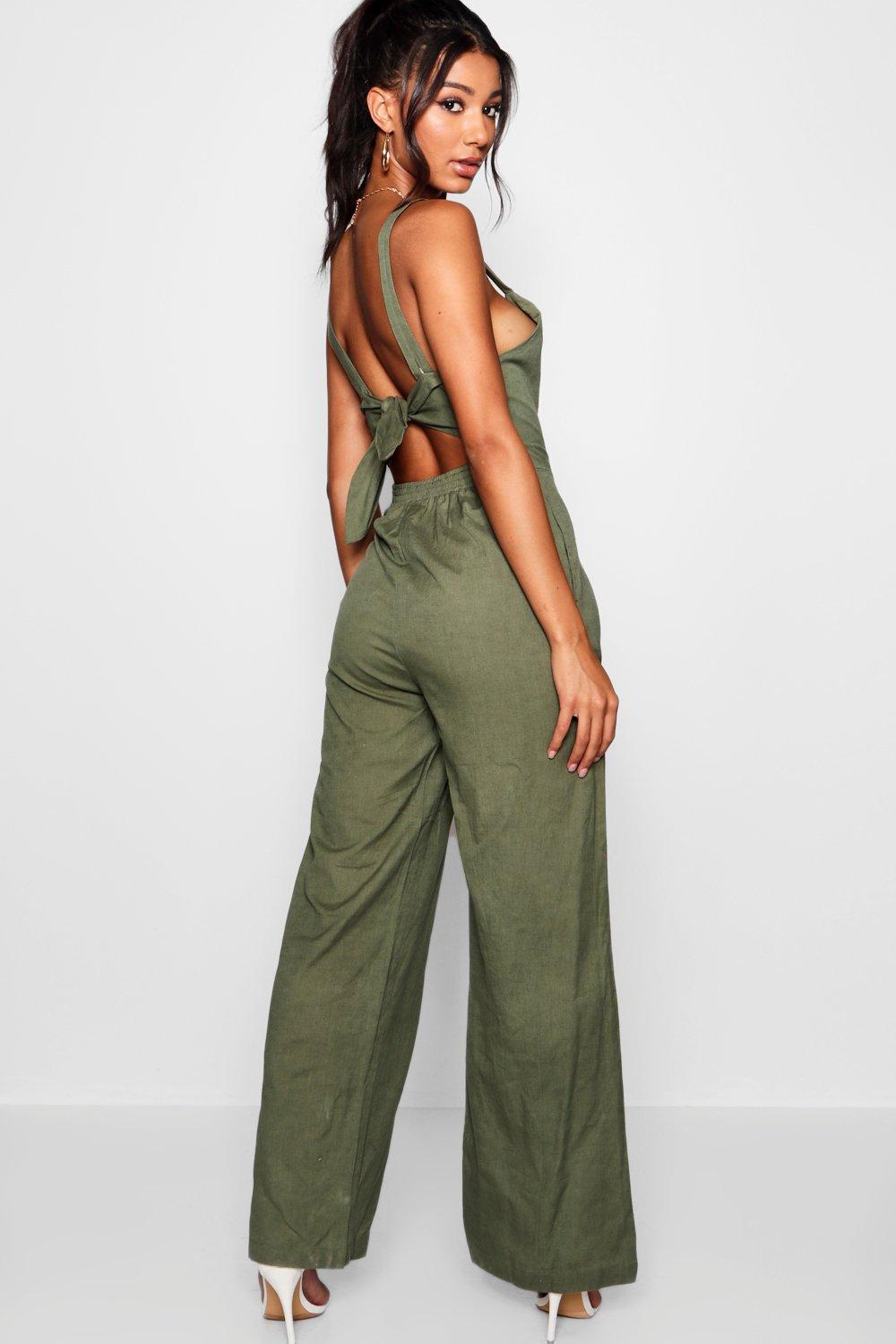 khaki jumpsuit australia