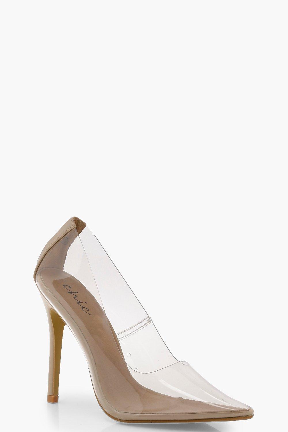 talons transparents boohoo