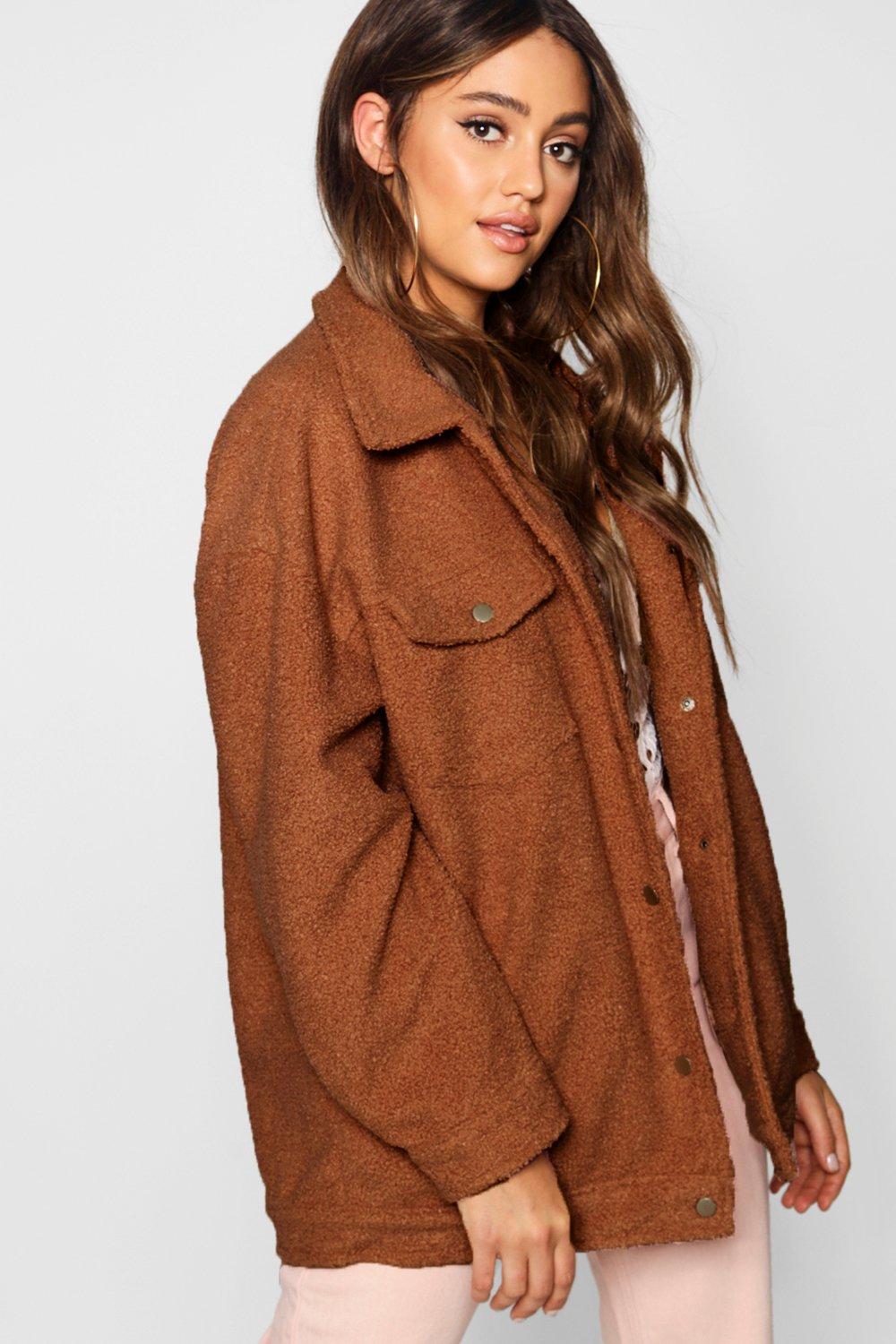 

Джинсовая куртка из плюша, Camel