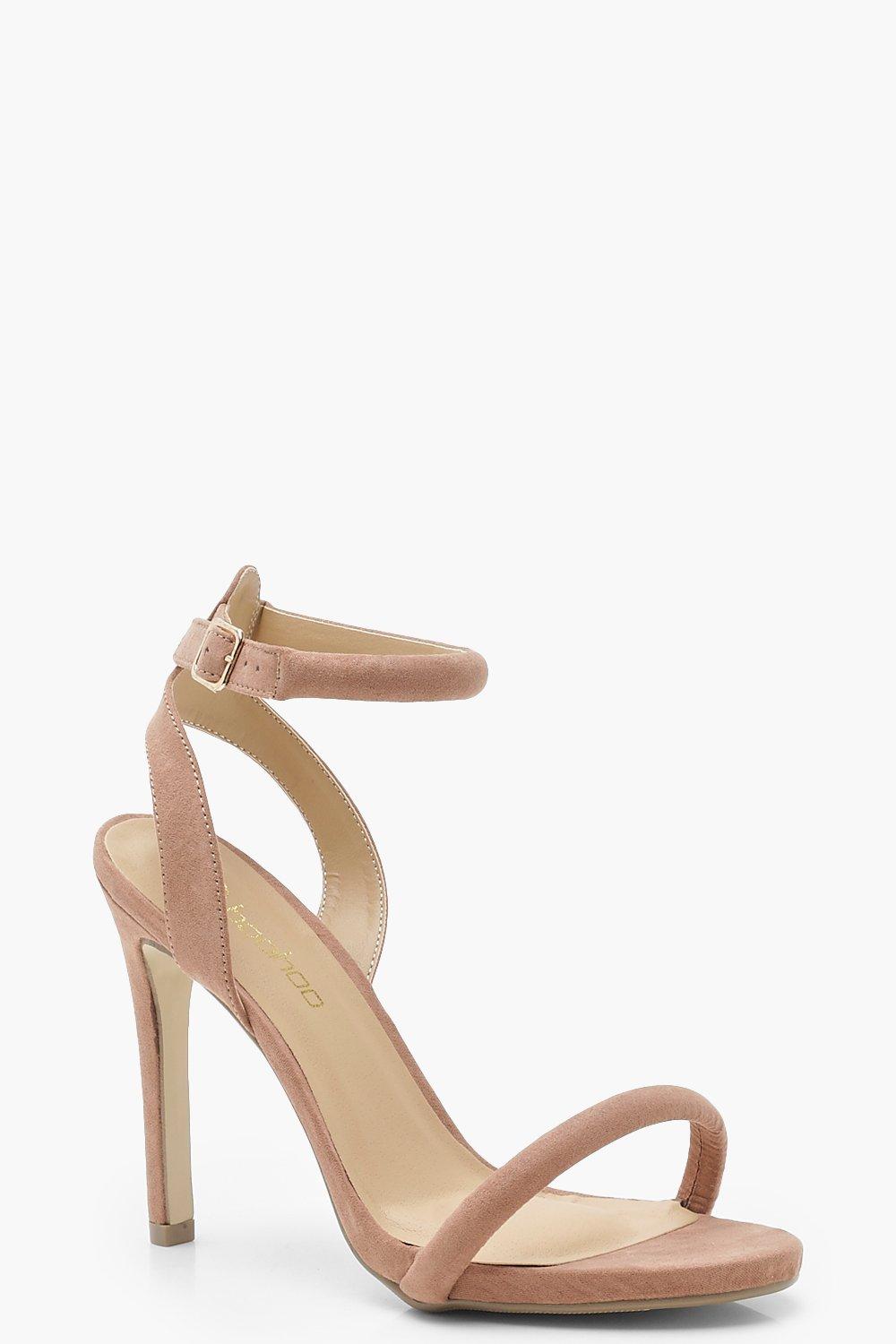 Skin Tone Two Part Heels | Boohoo