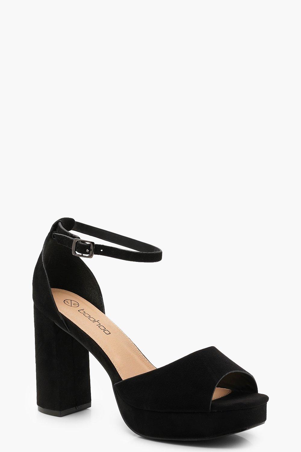 wide fit peep toe shoes