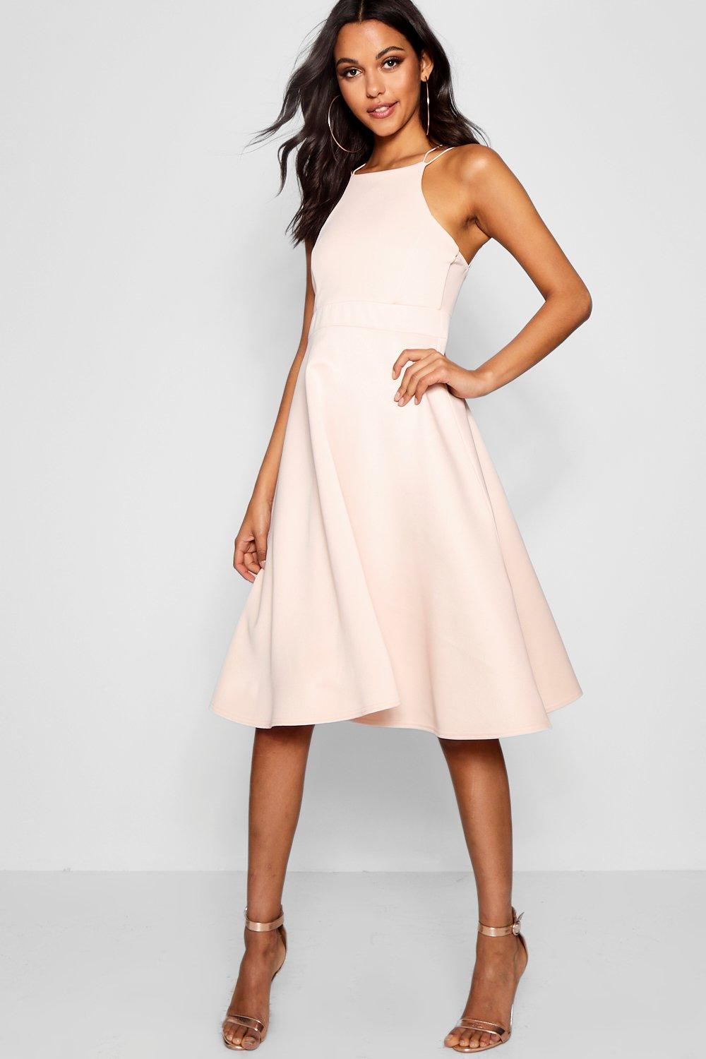 boohoo long sleeve dress