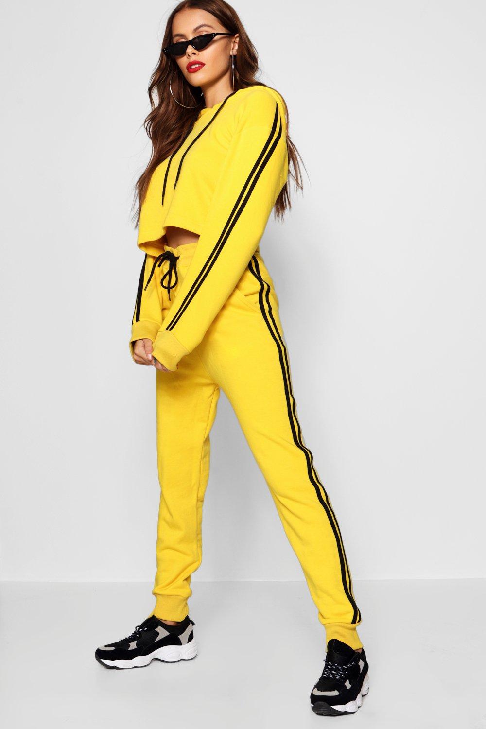 tracksuit with side stripes