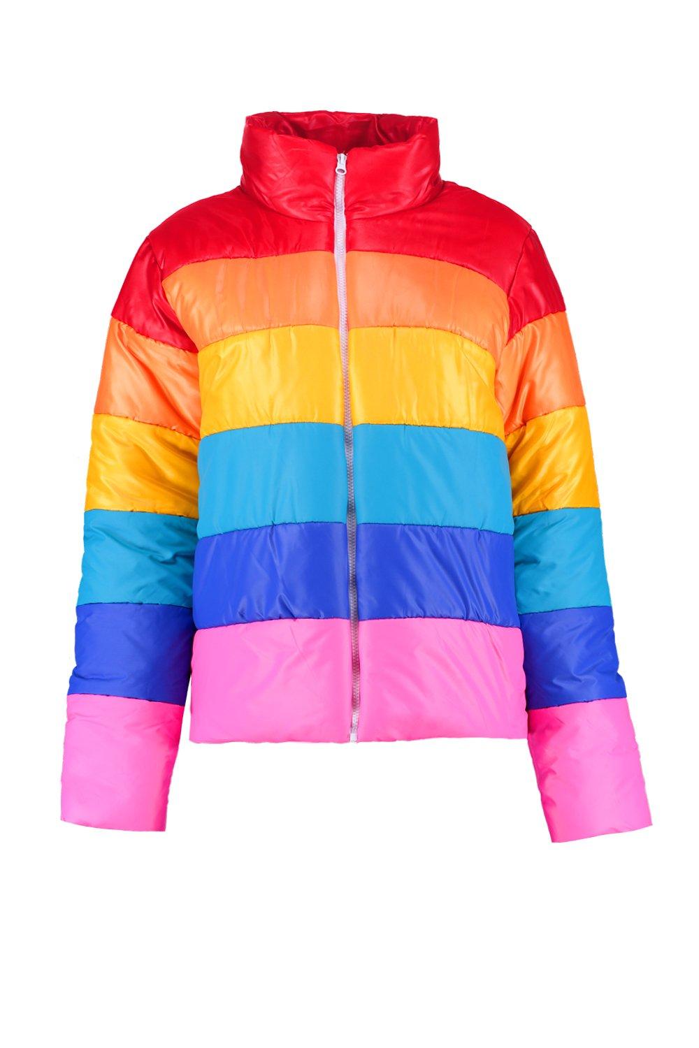 Natalie Rainbow Padded Jacket alternative image
