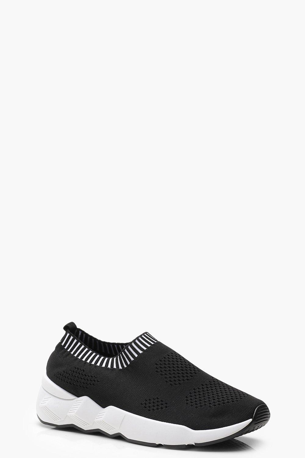 slip on chunky trainers