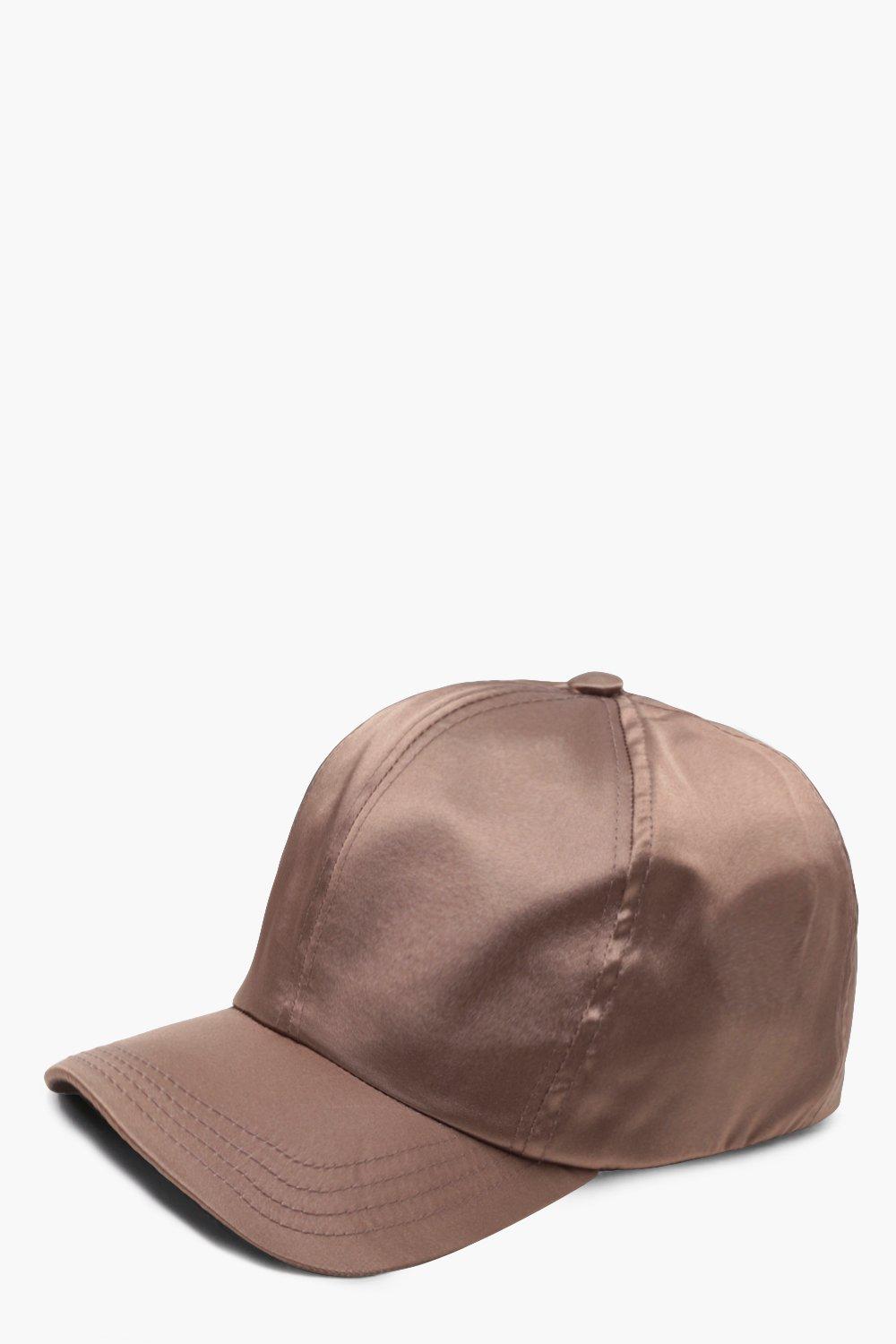 satin baseball cap