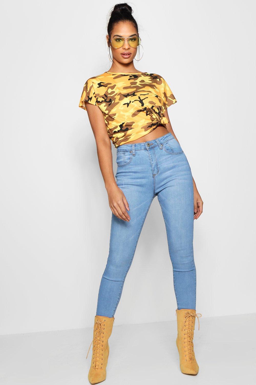 mid rise stretch skinny jeans