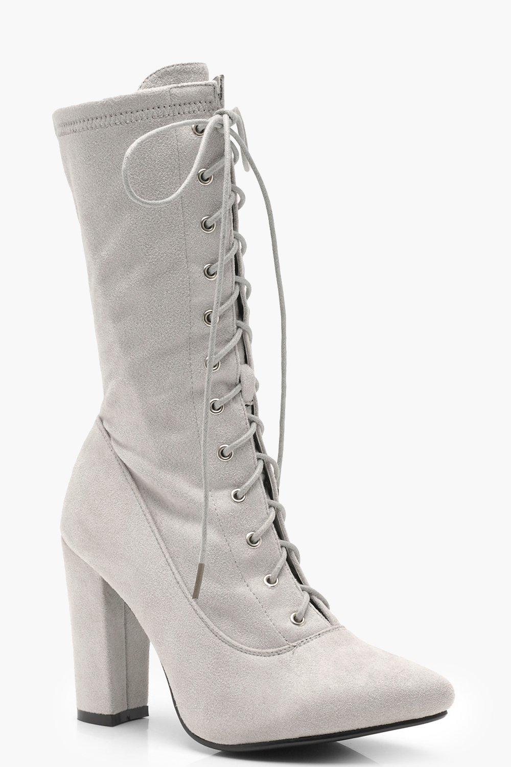 ladies military style boots uk