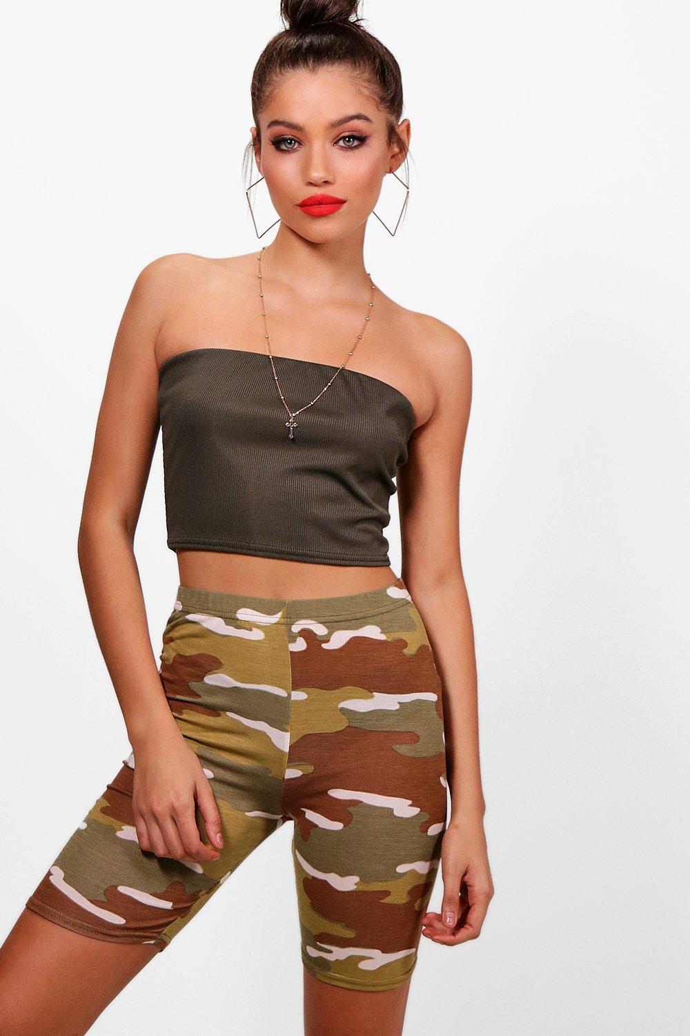 camouflage bike shorts