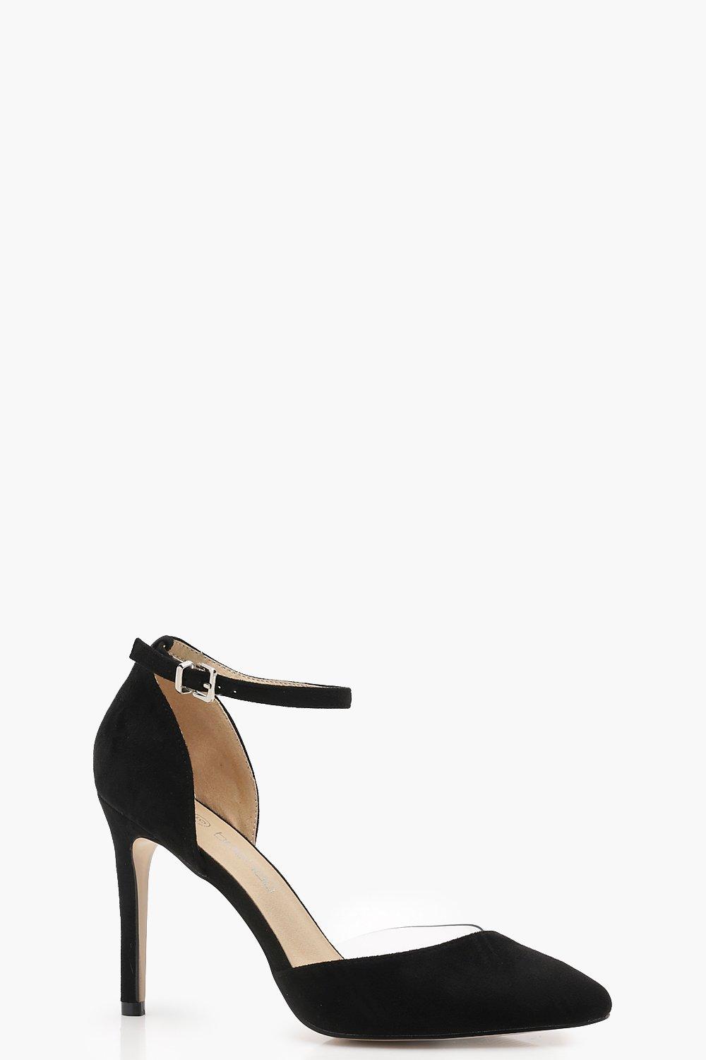 clear shoes wide fit