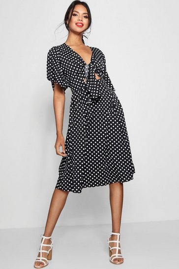 Black Polka Dot Dress