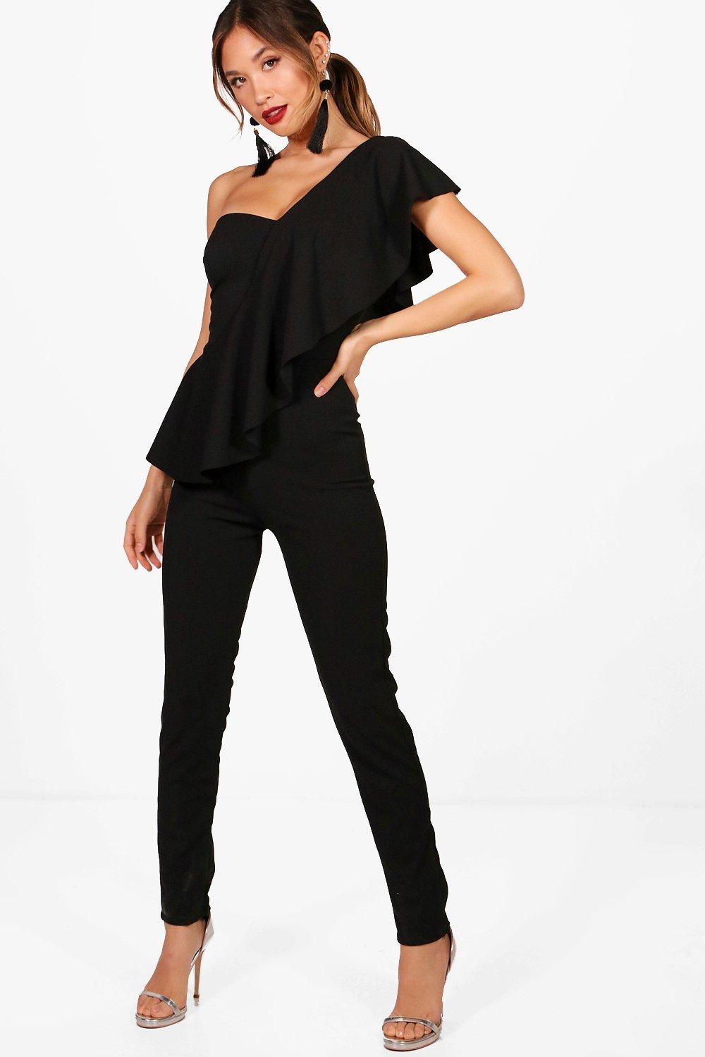 open shoulder jumpsuit