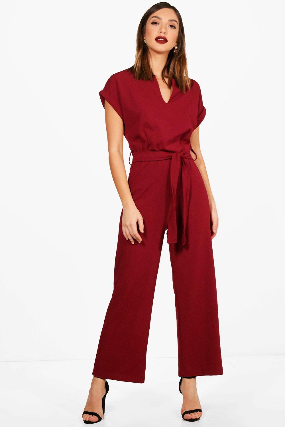 wide leg jumpsuit