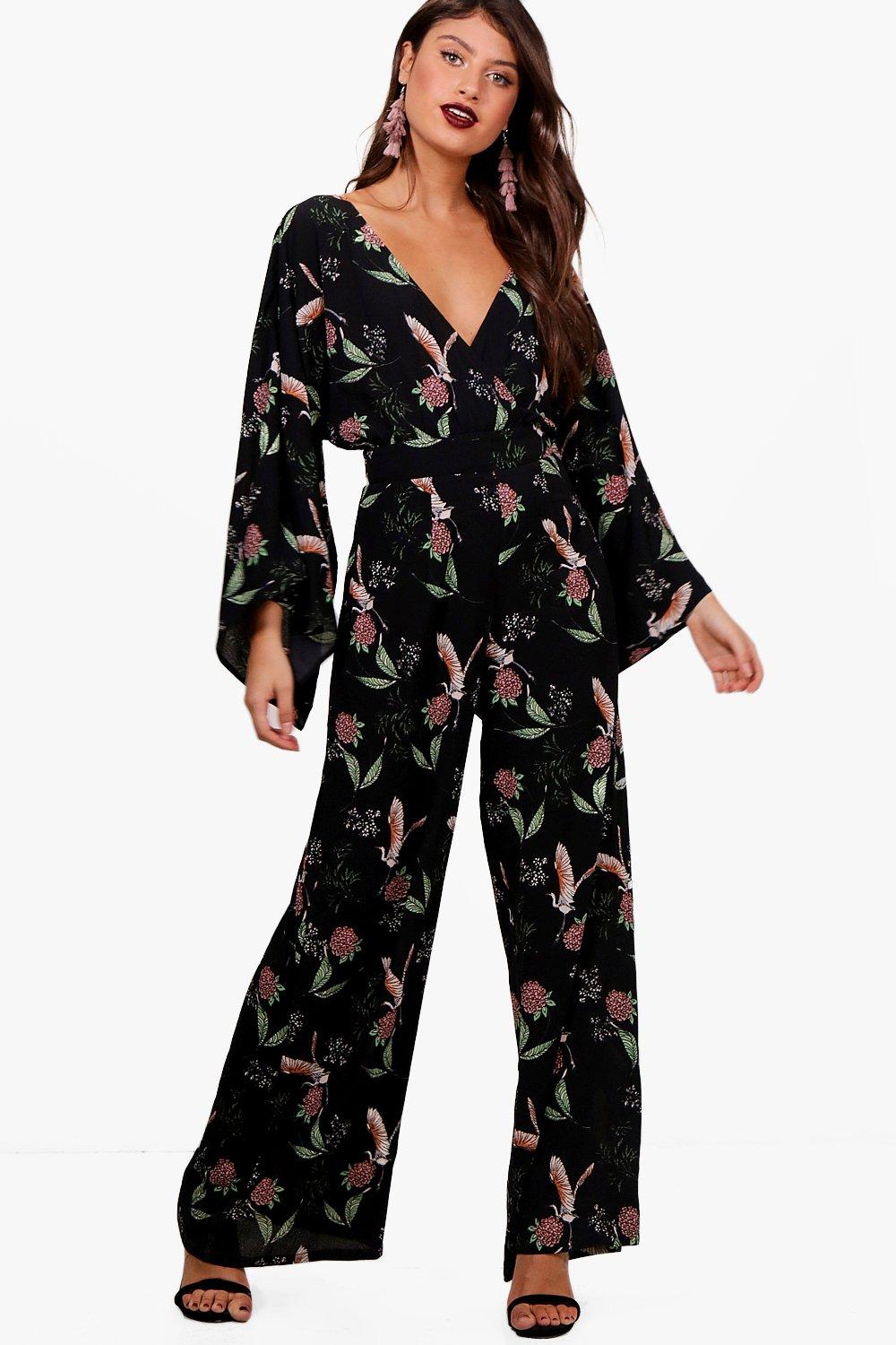 kimono and jumpsuit