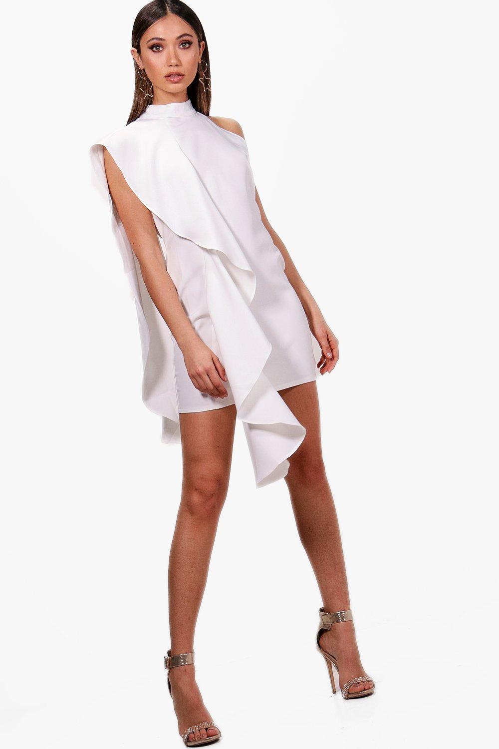 Ruffle Bodycon Dress