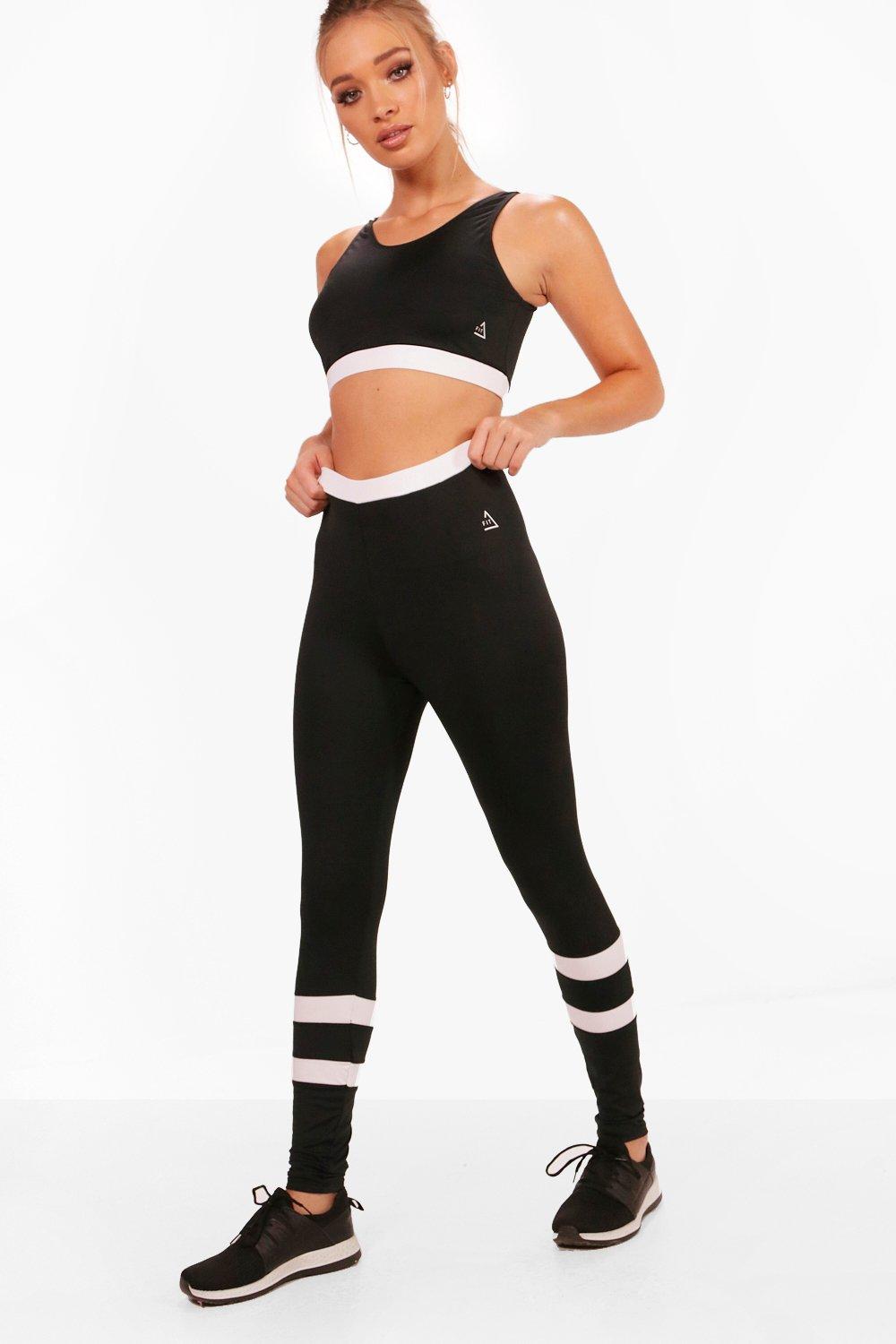 sports bra and tights set