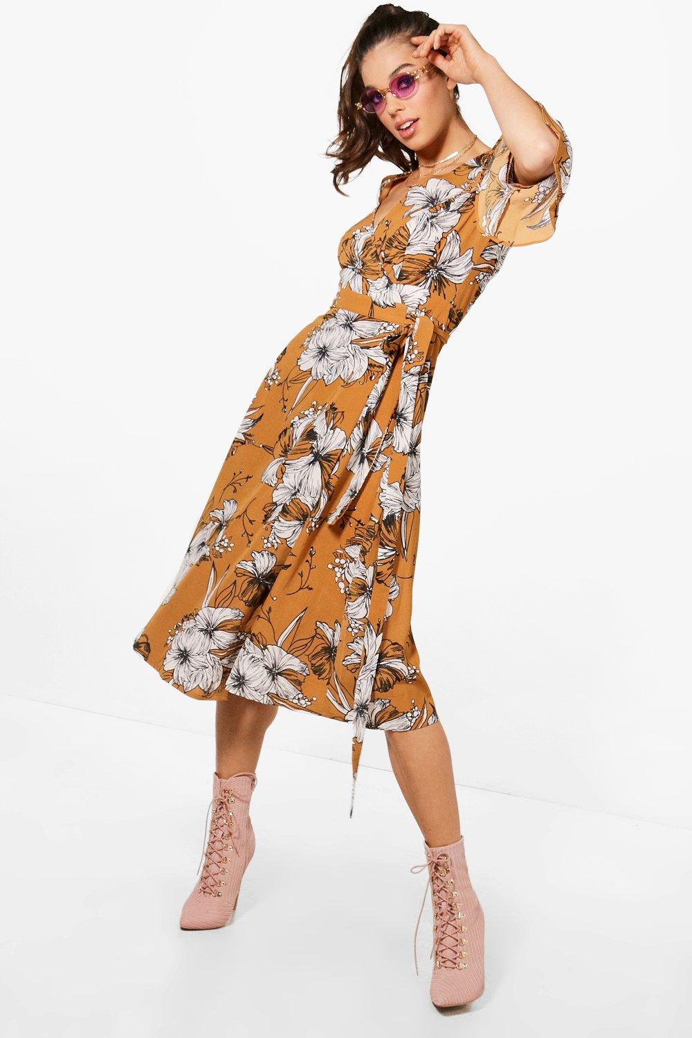 Floral Midi Dress