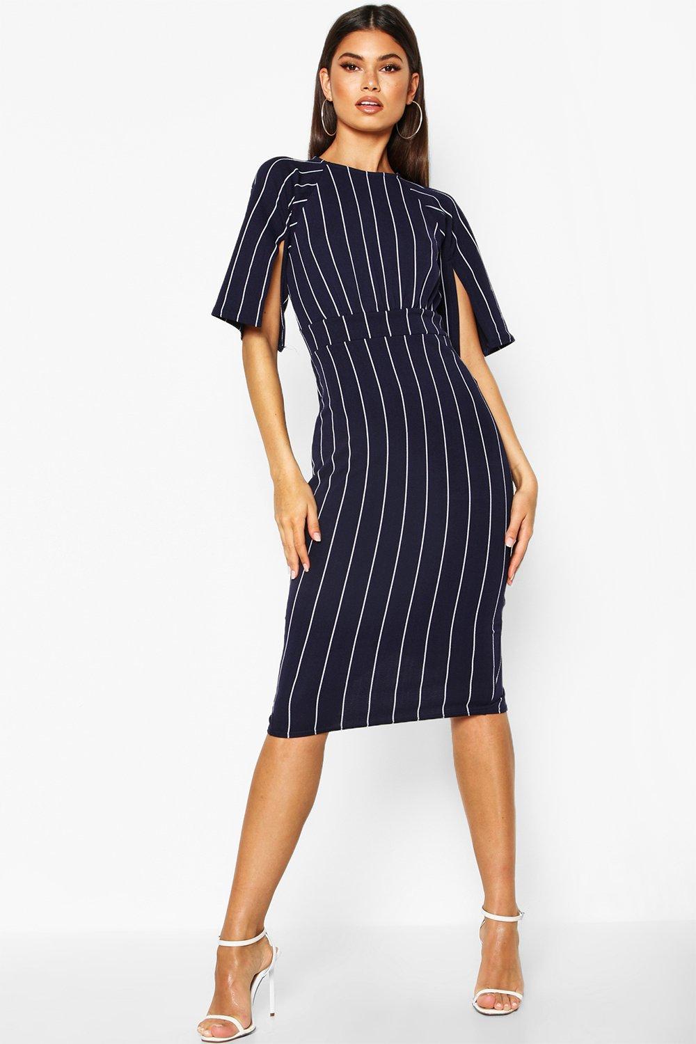 Midi Dresses with Sleeves