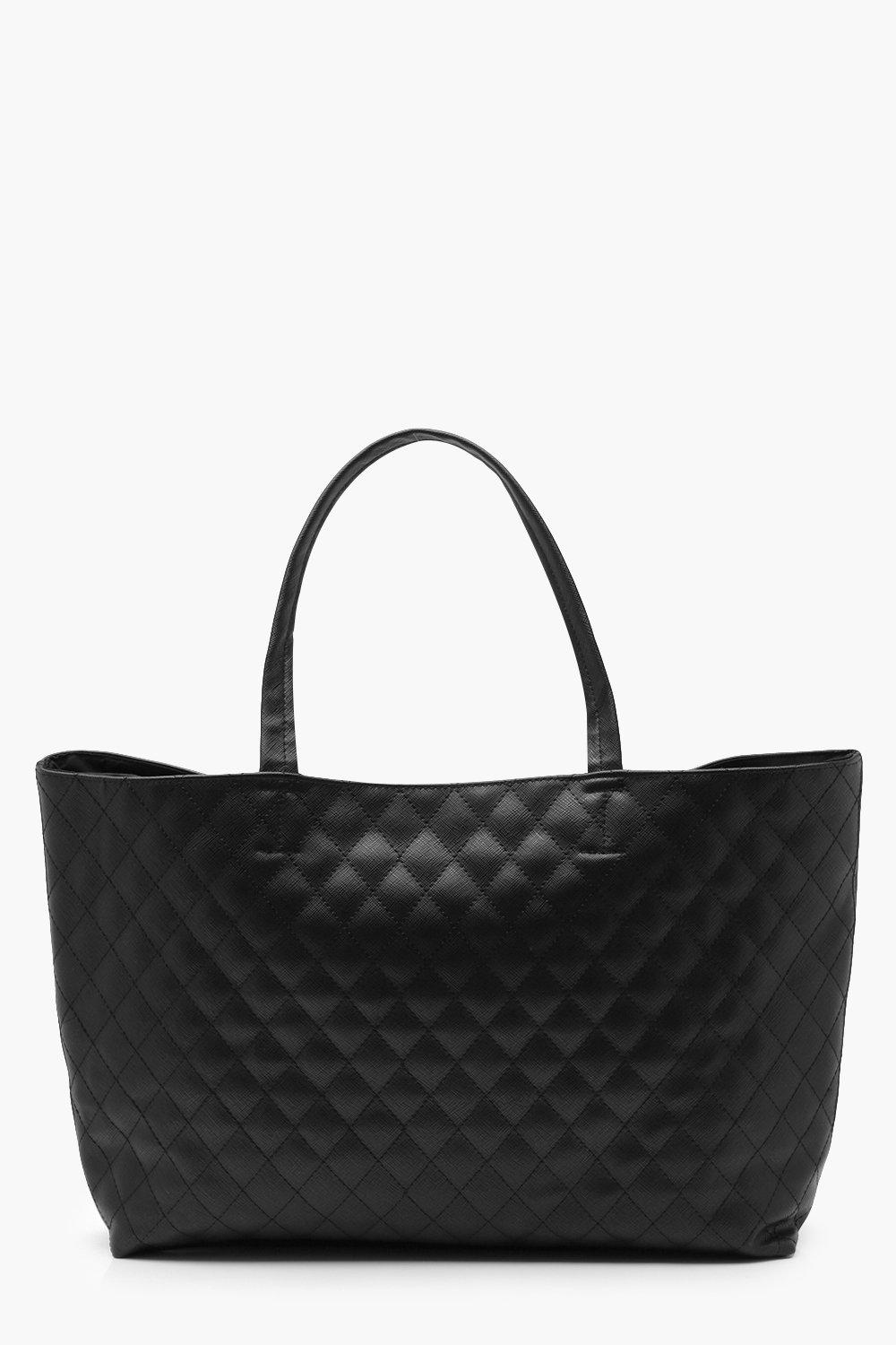 quilted shopper